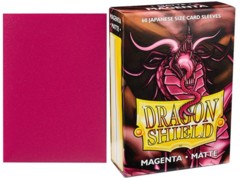 Dragon Shield Sleeves: Japanese Matte Magenta (Box Of 60)